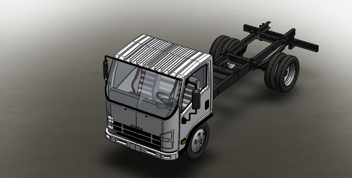 五十铃客舱卡车底盘
